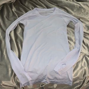 Light blue lululemon top